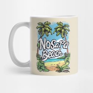 Escape to Nosara Beach: Tropical Landscape Art 🏖️ Mug